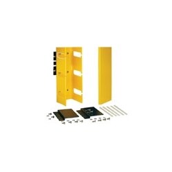 Commscope FGS-MSHS-C | FiberGuide Vertical Straight Section with 4in Slot Spacing, 2x2in, Yellow
