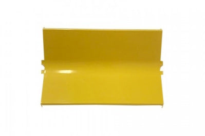 Commscope FGS-SU4E-A | FiberGuide Snap-on Cover for 45° Up Elbow, 4x4in, Yellow