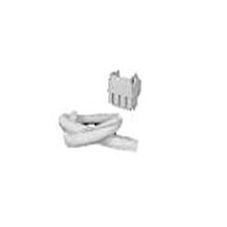 Commscope FGSB-KT03-C-10F | FiberGuide Dual 7/8in Flex Tube Attachment, 2x2in, 10ft Length, Black