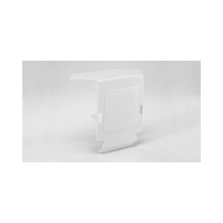 Commscope FGSB-MCDS-AB | FiberGuide Snap-On Cover for Downspout, 4x6in to 4x4in, Black