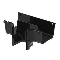 Commscope FGSB-MDSP-B Fiberguide Downspout, 4in X 6in To 4in X 4in, Black, Tech Info