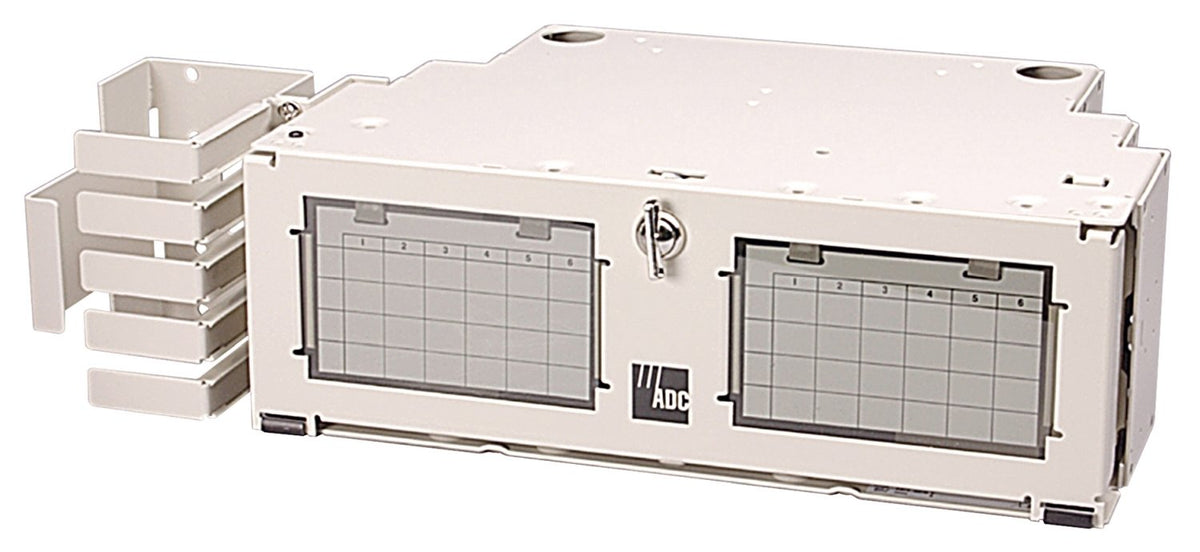 Commscope FL2-48RPNL-B | FL2000 Fiber Termination Panel, unloaded, 48 Ports, 3RU, 19 in, black