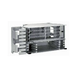 Commscope FL2-48TS875 | FL2000 Fiber Termination/Splice Panel, unloaded, 48 Ports, 5RU, 19 in, putty white