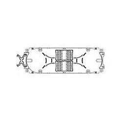 Commscope FOSC-ACC-B-TRAY-24-SMV60 | FOSC Fiber Optic Tray Kit, includes 25 splice protection sleeves