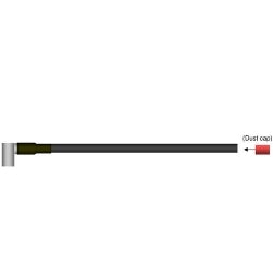 Commscope L4A-DR-15-P | Ldf4-50A Sureflex(Tm) Jumper With Interface Type 7-16 Din Male Right Angle, 4.573 M