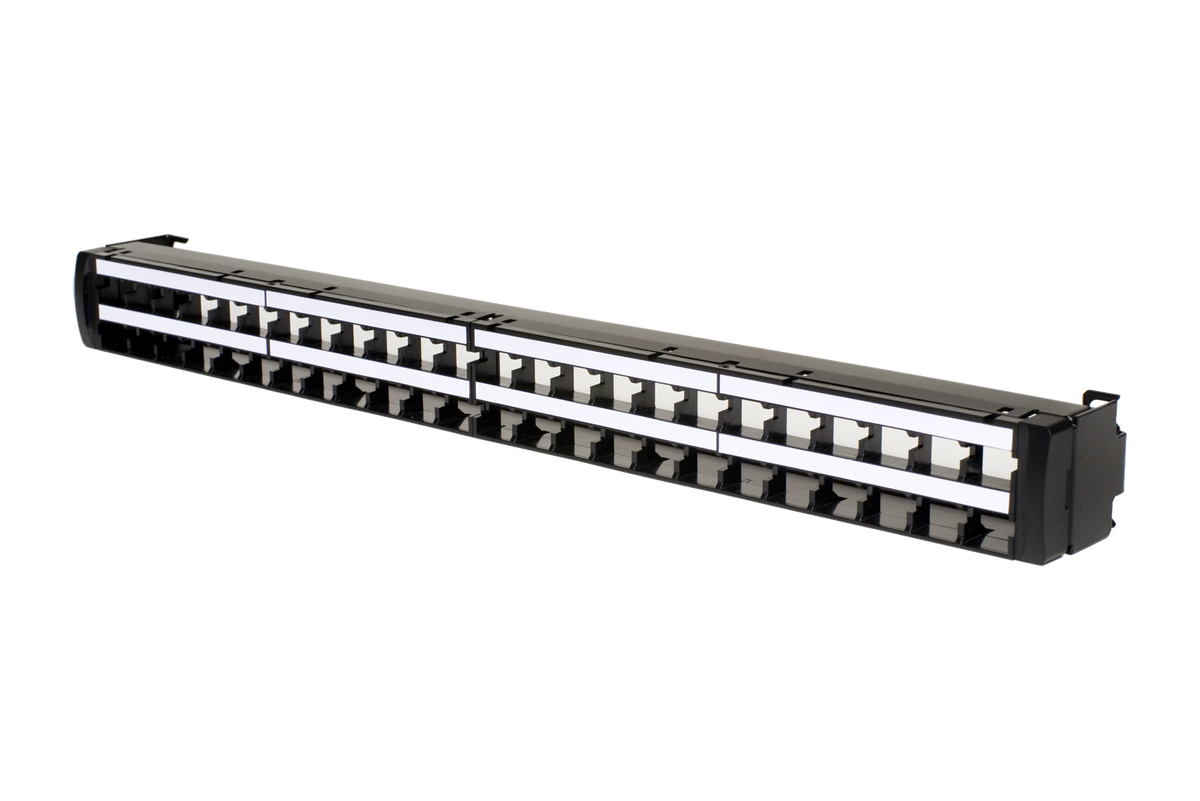 CommScope 760105429 | M4800 1U Modular Panel, 48 Port, For Systimax Category 6A And 6 Information Outlets And Uniprise Category 6A Information Outlets