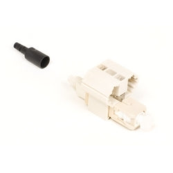 Commscope MFC-SCF-09-6X Optispeed Fiber Qwik Ii-sc Connector, Field Installable, Beige