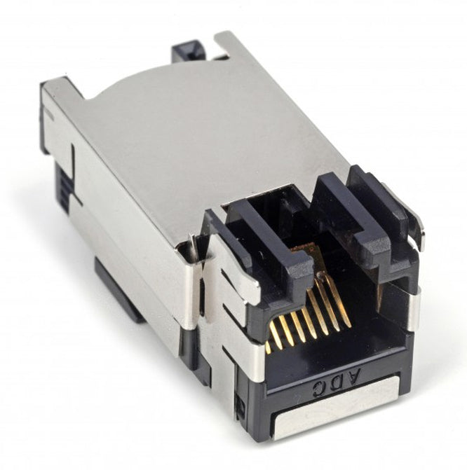 Commscope 1-1671660-1 | RJ45 Modular Jack Q-Series, category 6A, shielded, 8-position