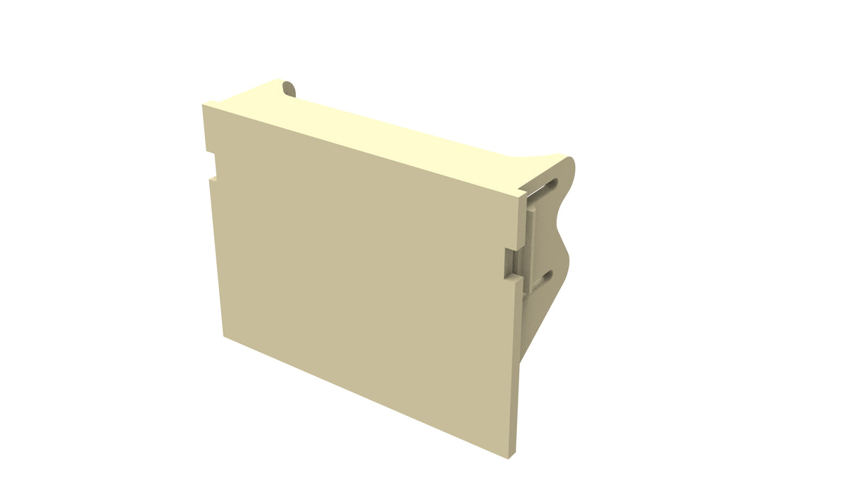 Commscope 1116407-1 | MODULE, BLANK, INSERT FOR SL SERIES FACEPLATE, 1.5U, LIGHT ALMOND