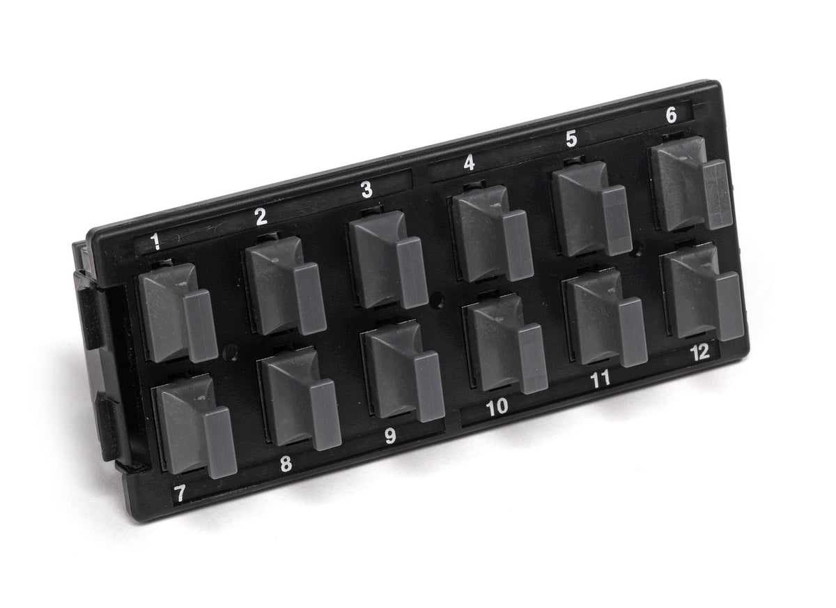 Commscope 1711987-1 | Universal Connectivity Platform (UCP) Q-Fit Coupler Assembly, 12 X MPO Adapter Pack