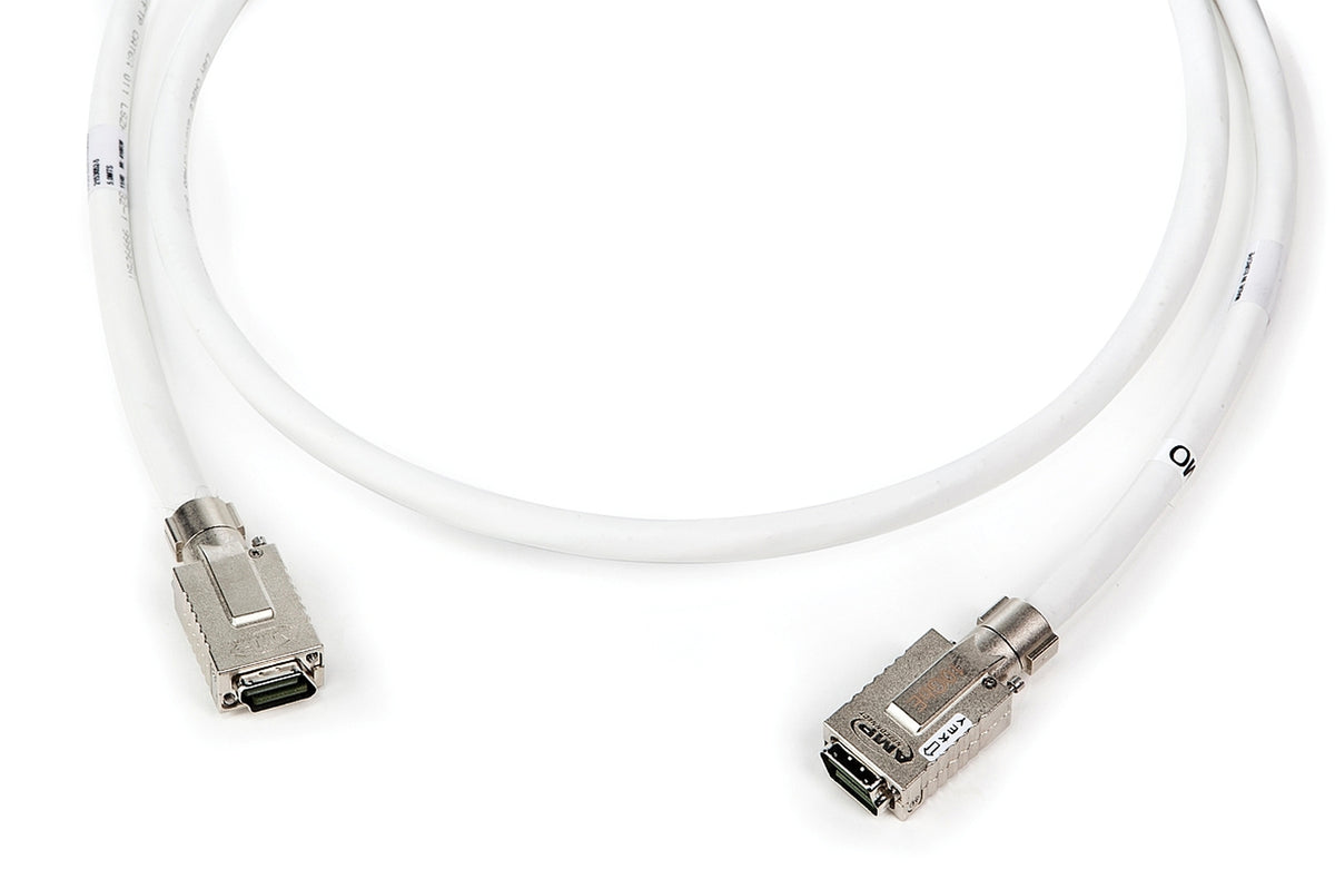 Commscope 2-2153052-2 | MRJ21 High Speed Cable Assembly, MRJ21-MRJ21, 180°–180°, 10GbE, 16-pair, shielded S/U/FTP, 22 m