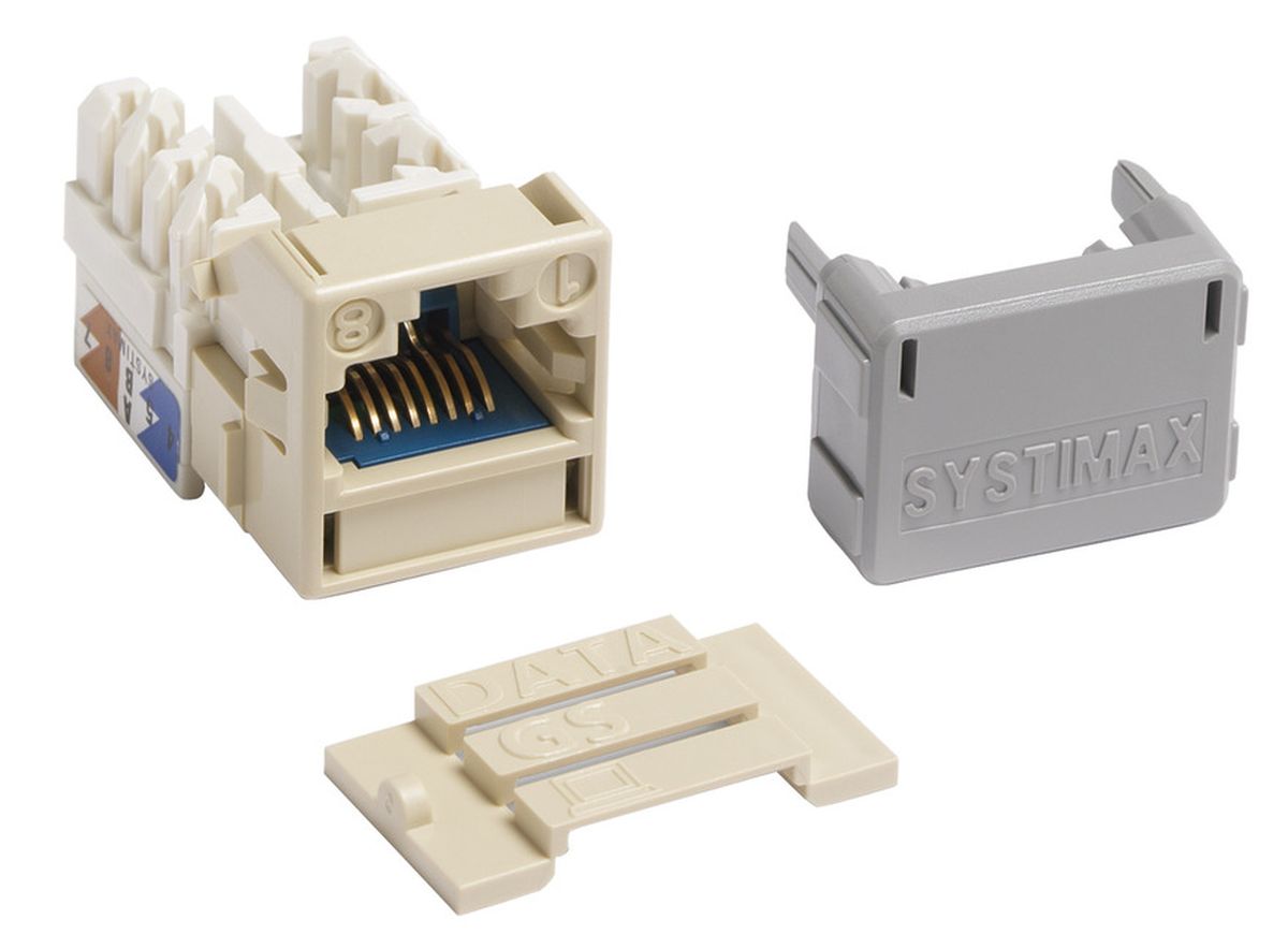 Commscope MGS600-246 | GigaSPEED X10D MGS600 Series Information Outlet, ivory