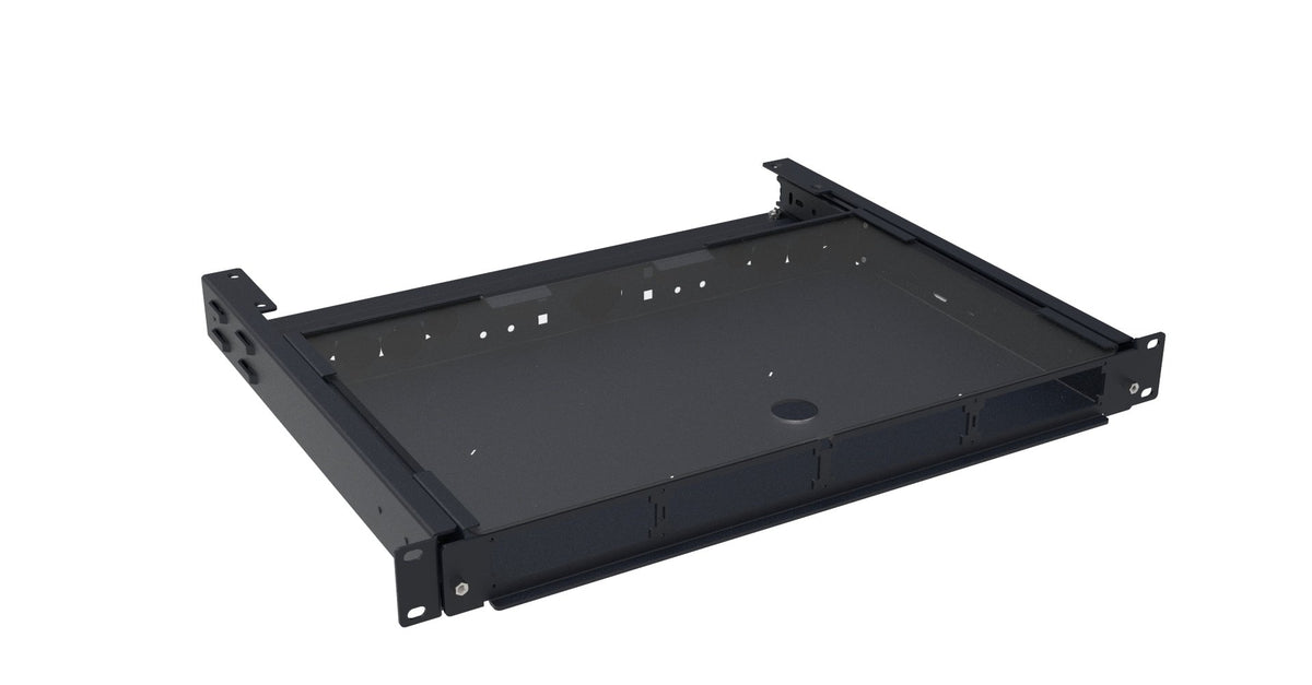 Commscope AGL-1U-ENC-SL | AGILE 1U enclosed sliding panel, accepts (4) G2 modules or adapter packs providing up to 48 duplex LC or 32 MPO ports