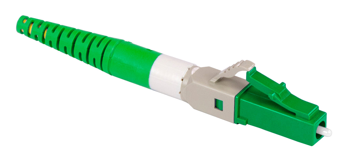 Commscope 760250761 | Qwik-Fuse Connector, LC, SM-APC, Green, for 3.0 mm, 12 per pack