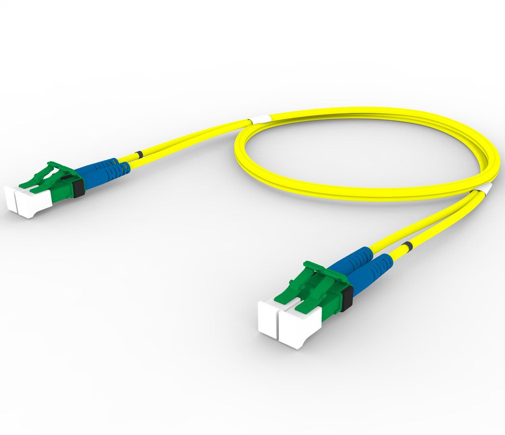 Commscope FDWL4L442CXM003 | LC Keyed Green Fiber Patch Cord, 1.6 mm Duplex, Plenum | No breakouts | Cord Length - 3 M
