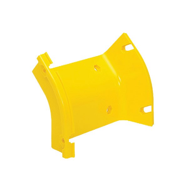 Commscope FGS-MD4E-G | FiberGuide 45° Down Elbow, 2x6in, Yellow