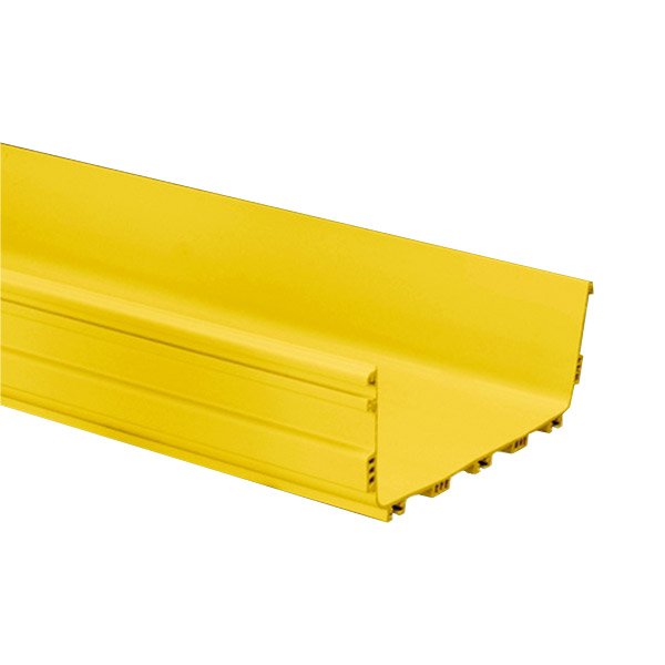 Commscope FGS-MSHS-F12 | FiberGuide Horizontal Straight Section, 4x12in, 12ft Length, Yellow
