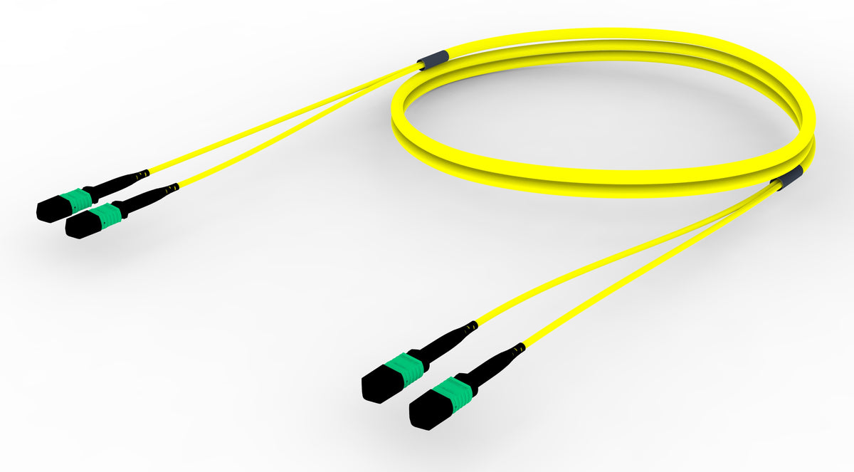Commscope FGWMPMPAFHCF110 | 33 inch breakout (end A/end B), with gland, with pulling grip [standard option] | Cord Length - 110 Ft