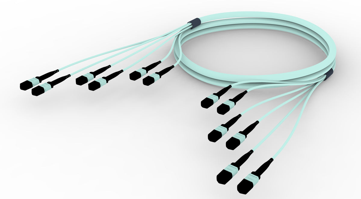 Commscope FGXMPMPAKBBF450 | 33 inch breakout (end A/end B), with gland, no pulling grip [standard option] | Cord Length - 450 Ft