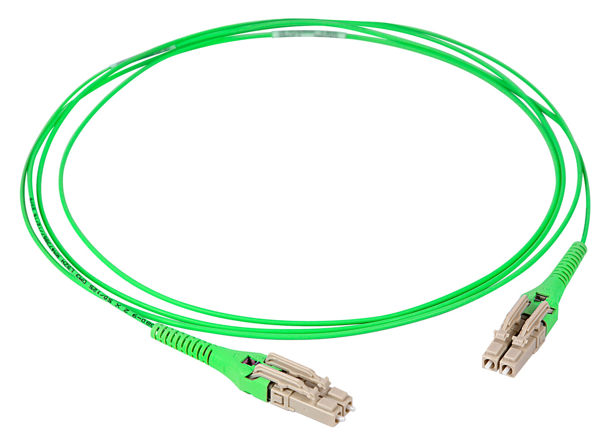 Commscope UFVLULU62MXF003 | 2.0 mm Duplex Fiber Patch Cord, Low Smoke Zero Halogen/Riser | No breakouts | Cord Length - 3 Ft