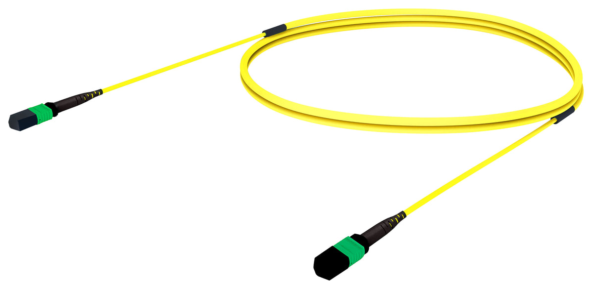 Commscope UGGMXMXADJBF060 | 33 inch breakout (end A/end B), with gland, no pulling grip [standard option] | Jacket Color - Yellow | Cord Length - 60 Ft