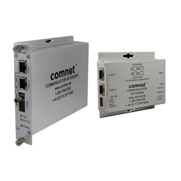 Comnet CNFE2002M1BPOE/M | Mini PoE 10/100 Mbps Media Converter