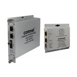Comnet CNFE2002S1BPOE/HO/M | 2 Channel 10/100 Mbps Ethernet Electrical To Optical Media Converter