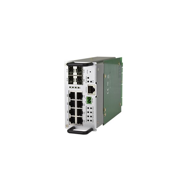 Comnet CNGE12FX4TX8MSPOE | 12-port All Gigabit Hardened Managed Switch (8) 10/100/1000Base-TX & (4) 100/1000Base-FX Ports with PoE+