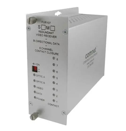 Comnet FVR107M1 | Digitally Encoded Video Receiver, 10-bit + Bi-directional Data Channel