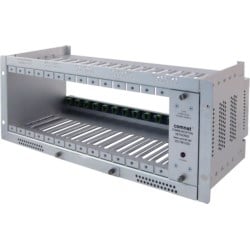 Comnet C1US | 19" Rack Mount Card Cage with Power Supply (US AC Power Cord)