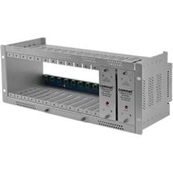 Comnet C2US | 19" Rack Mount Card Cage with Redundant Power Supply, US AC Power Cord