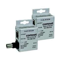 Comnet CLEK11EOC | Ethernet Over Coaxial Extender Remote Unit, Point-To-Point, Mini, 10/100 Mbps, Rj45/Bnc Connector, 12 Volt Dc, 1.5 Watt
