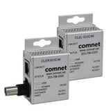 Comnet CLEK11EOC | Ethernet Over Coaxial Extender Remote Unit, Point-To-Point, Mini, 10/100 Mbps, Rj45/Bnc Connector, 12 Volt Dc, 1.5 Watt