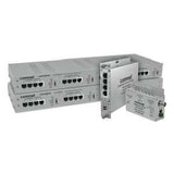 Comnet CLFE4EOC | 4 Port Ethernet-Over-Coax Extender, Local/Remote Configurable, 4 Channels, ComFit
