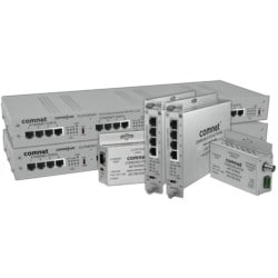Comnet CLRFE4POEU | 4 Ports EOC Ethernet Extender, Remote, 4 Channels,ComFit, UTP