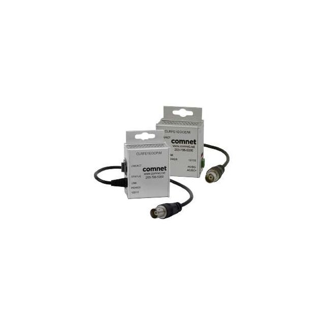 Comnet CLRFE1EOCE/M | Miniature CopperLine Single Channel Ethernet over Coax, External Powered