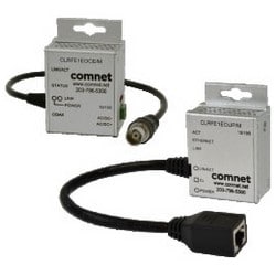 Comnet CLRFE1EOCE/M | Miniature CopperLine Single Channel Ethernet over Coax, External Powered