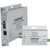 Comnet CNFE1003M2 | 10/100Mbps Ethernet Electrical to Optical Media Converter, Standard, DC, 1310nm, SC Connector, 2 Fibers, Multimode