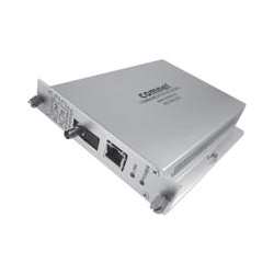 Comnet CNFE1005SAC2-M | 10/100Mbps Ethernet Electrical to Optical Media Converter, Mini, AC/DC, 1310nm, ST Connector, 2 Fibers, Single Mode