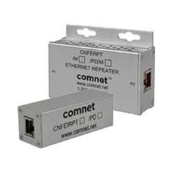 Comnet CNFE1RPT/M | Ethernet Repeater, 10/100 Mbps, 1 Channel, 60 W Poe Pass-Through, Mini