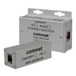 Comnet CNFE1RPT/PD/M | Ethernet Repeater, 10/100 Mbps, 1 Channel, Mini