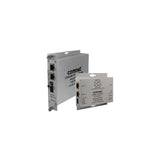 Comnet CNFE2005M2 | 2 Channel 10/100Mbps Ethernet Electrical to Optical Media Converter with Optional PoE+, 1310nm, ST Connector, Multimode, 2 Fibers