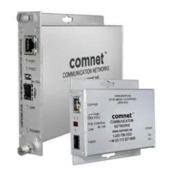 Comnet CNFE2MCPOEM | Mini 10/100 Mbps Ethernet Media Converter with PoE