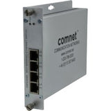 Comnet CNFE4SMS | 4-Port 10/100 Mbps Ethernet Self-Managed Switch 4TX, Up to 100m