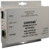 Comnet CNGE2MCPOEM | 2 Port 10/100/1000 Mbps Ethernet Media Converter with High Power PoE