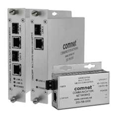 Comnet CNMC2SFP | ComFit Dual 10/100/1000 Mbps Ethernet Media Converter