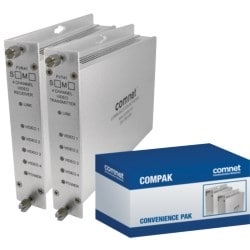 Comnet COMPAK41M1 | FVT/R41M1 4 Channel Video, 1 fiber