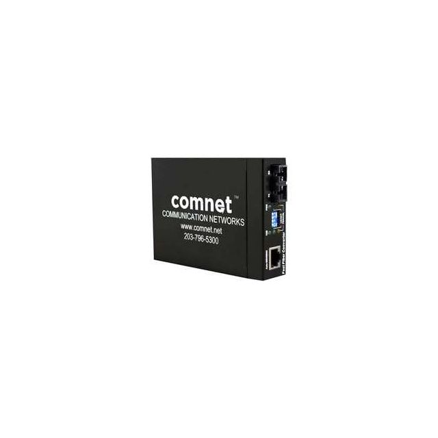 Comnet CWFE2SCM2 | Commercial Grade 10/100Mbps Ethernet Media Converter, Multimode, SC Connector, 1310nm, 2 Fibers