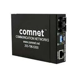Comnet CWFE2SCS2 | Commercial Grade 10/100Mbps Ethernet Media Converter, Single Mode, SC Connector, 1310nm, 2 Fibers