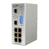 Comnet CWFE8MS/DIN | Industrial Grade Managed Ethernet Switch with (8) 10/100TX Ports